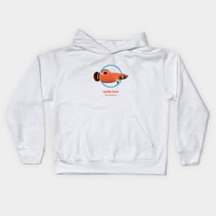 Spotfin Betta Kids Hoodie